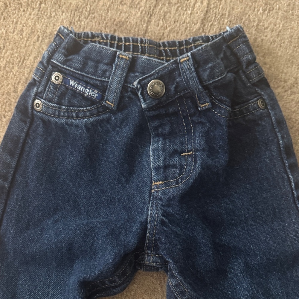 12M Retro Wrangler baby Jeans vintage